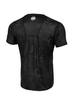 NET CAMO NEW LOGO 2 All Black Camo Mesh T-shirt