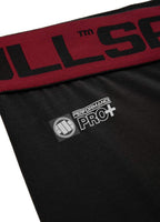 Legginsy Performance SMALL LOGO Czerwone - kup z Pit Bull West Coast Oficjalny Sklep 