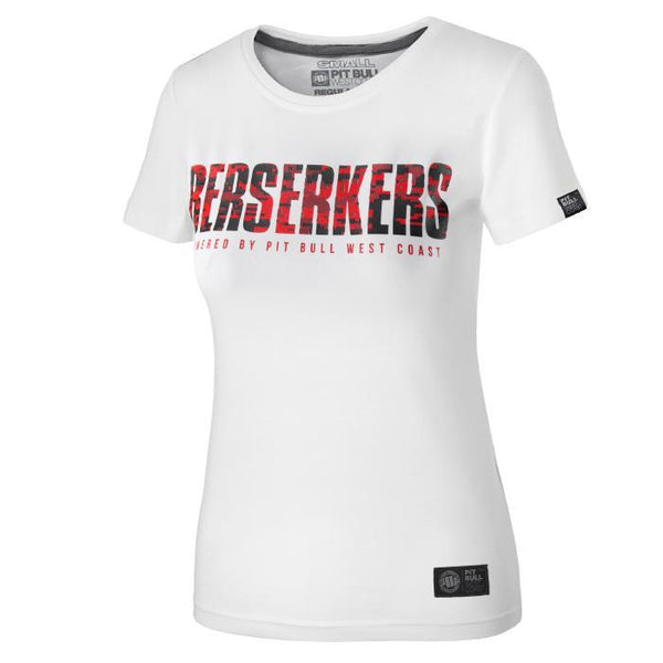 Damska koszulka BERSERKERS Digital Biała - kup z Pit Bull West Coast Oficjalny Sklep 