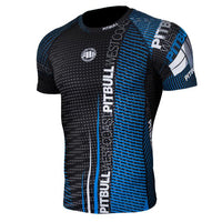 pitbull west coast rashguard charger blue