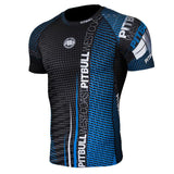 pitbull west coast rashguard charger blue