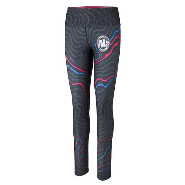 Legginsy damskie kompresyjne Waves