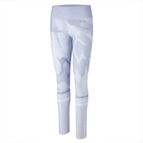 Legginsy damskie kompresyjne White Camo