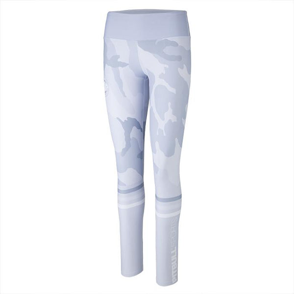 Legginsy damskie kompresyjne White Camo