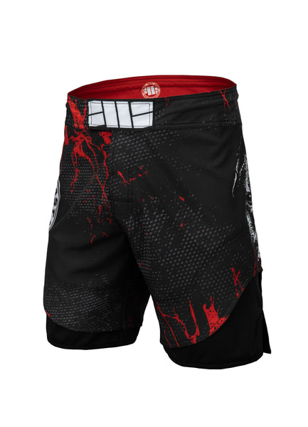 Fight Shorts Mesh Blood Dog