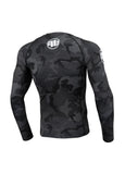 RASHGUARD LONGSLEEVE ALL BLACK CAMO - kup z Pit Bull West Coast Oficjalny Sklep 