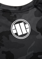 RASHGUARD LONGSLEEVE ALL BLACK CAMO - kup z Pit Bull West Coast Oficjalny Sklep 