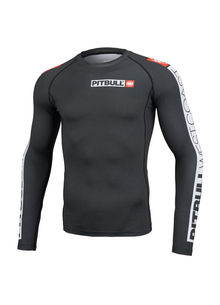 RASHGUARD LONGSLEEVE HILLTOP Szary - kup z Pit Bull West Coast Oficjalny Sklep 