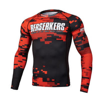 Longsleeve Rashguard Berserkers Team Digital