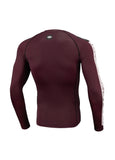 RASHGUARD LONGSLEEVE HILLTOP BURGUND - kup z Pit Bull West Coast Oficjalny Sklep 