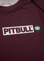 RASHGUARD LONGSLEEVE HILLTOP BURGUND - kup z Pit Bull West Coast Oficjalny Sklep 