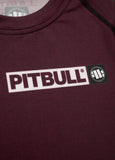 RASHGUARD LONGSLEEVE HILLTOP BURGUND - kup z Pit Bull West Coast Oficjalny Sklep 