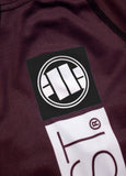 RASHGUARD LONGSLEEVE HILLTOP BURGUND - kup z Pit Bull West Coast Oficjalny Sklep 