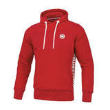 Hooded Small Logo FRENCH TERRY Red