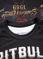 RASHGUARD SANTA MUERTE CZARNY - kup z Pit Bull West Coast Oficjalny Sklep 