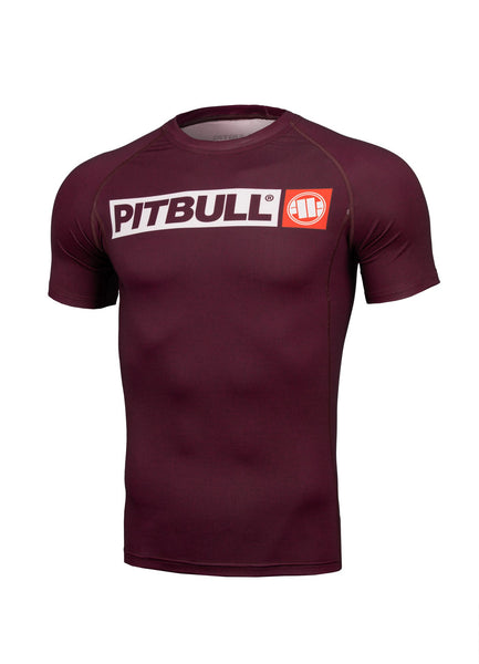 RASHGUARD HILLTOP BURGUND - kup z Pit Bull West Coast Oficjalny Sklep 