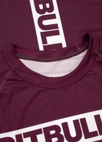 RASHGUARD HILLTOP BURGUND - kup z Pit Bull West Coast Oficjalny Sklep 