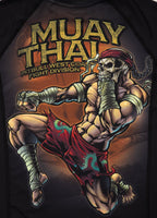 RASHGUARD MUAY THAI CZARNY - kup z Pit Bull West Coast Oficjalny Sklep 