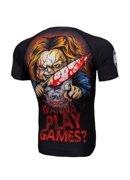 RASHGUARD WANNA PLAY GAMES CZARNY - kup z Pit Bull West Coast Oficjalny Sklep 