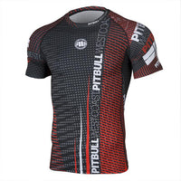 pitbull west coast rashguard charger red